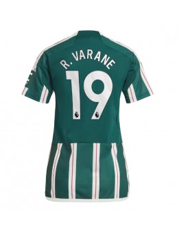 Manchester United Raphael Varane #19 Replika Borta Kläder Dam 2023-24 Kortärmad